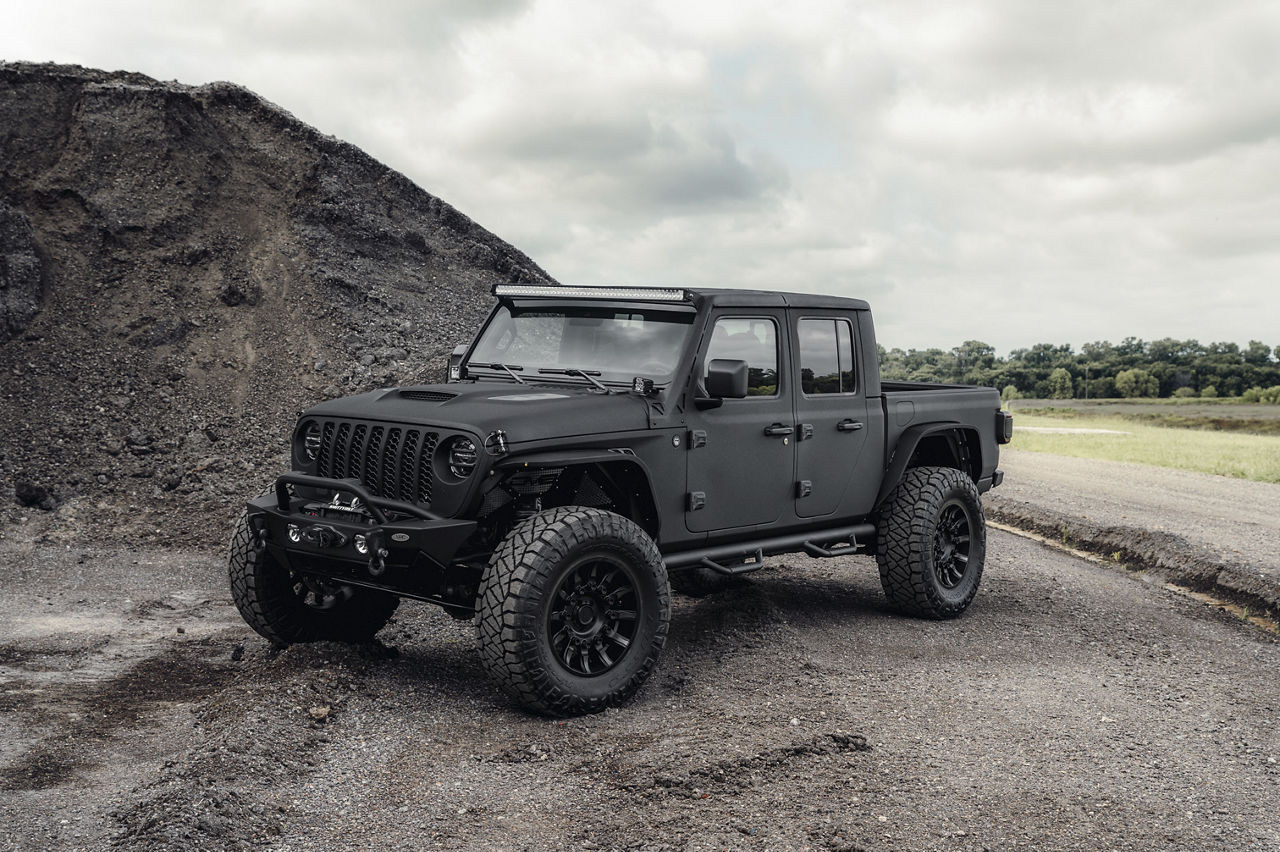 Matte black hot sale jeep wrangler